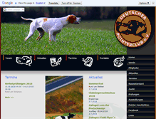 Tablet Screenshot of pointerclub.eu